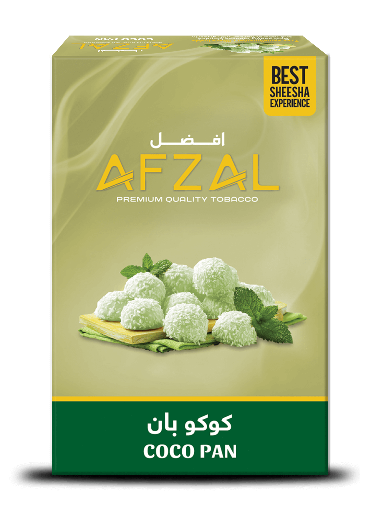 COCO PAN 1 Afzal Coco Pan Hookah Flavour Molasses – Coconut Pan Shisha Blend