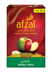Afzal Double Apple Hookah Molasses - Sweet & Tangy Apple Flavor