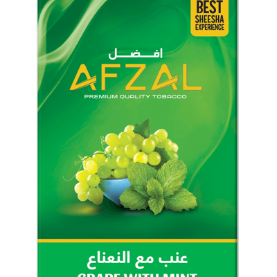 Afzal Grape Mint Hookah Molasses – Wholesale Supplier