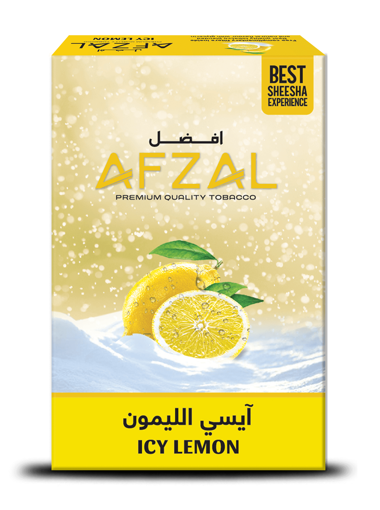 ICY LEMON 1 Afzal Icy Lemon molasses – Premium shisha tobacco supplier