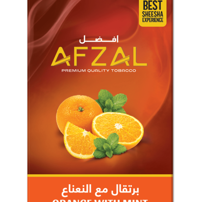 Afzal Orange Mint Hookah Flavour Molasses – Wholesale Supplier