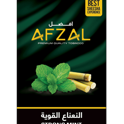 Afzal Strong Mint Hookah Molasses – Wholesale Supplier