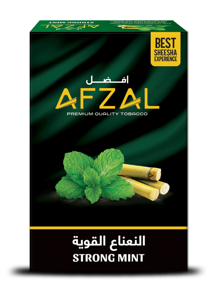 Afzal Strong Mint Hookah Flavor - Buy Wholesale Shisha Online