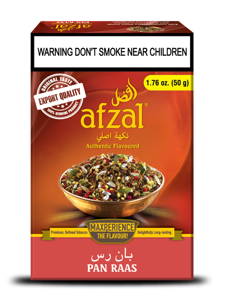 Afzal Pan Raas Hubbly Flavours