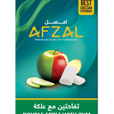 Afzal Double Apple With Gum