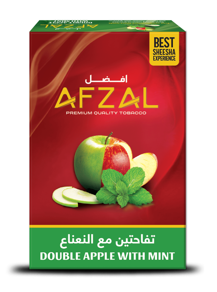 Afzal Double Apple With Mint
