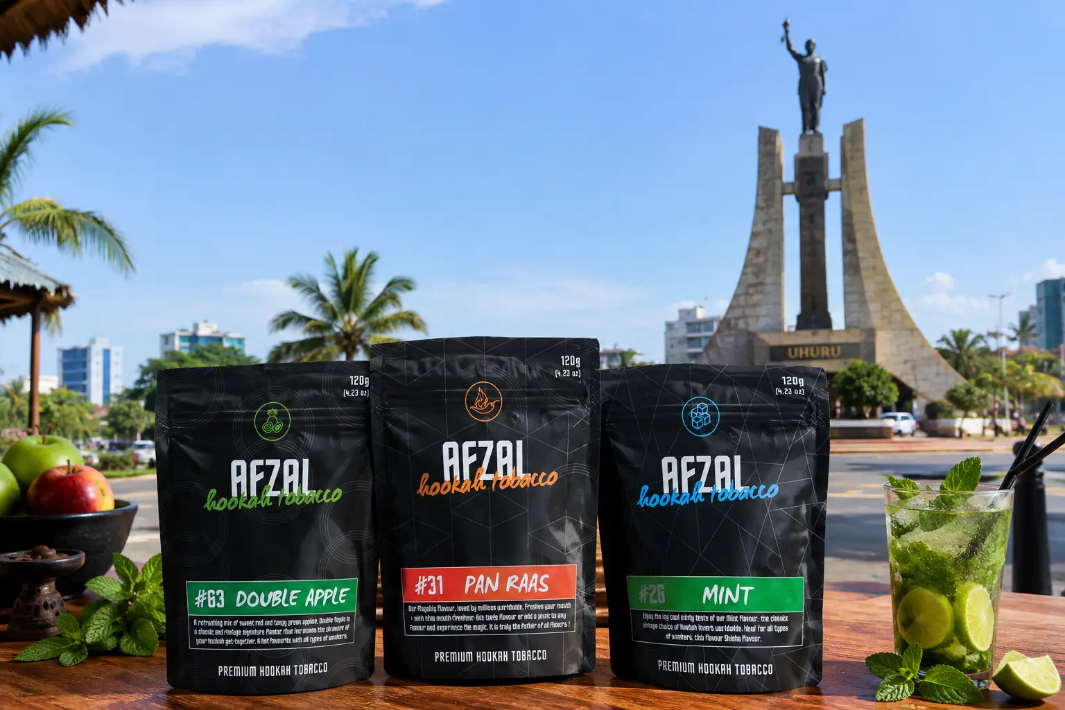 afzal premium Shisha flavour in tanzania