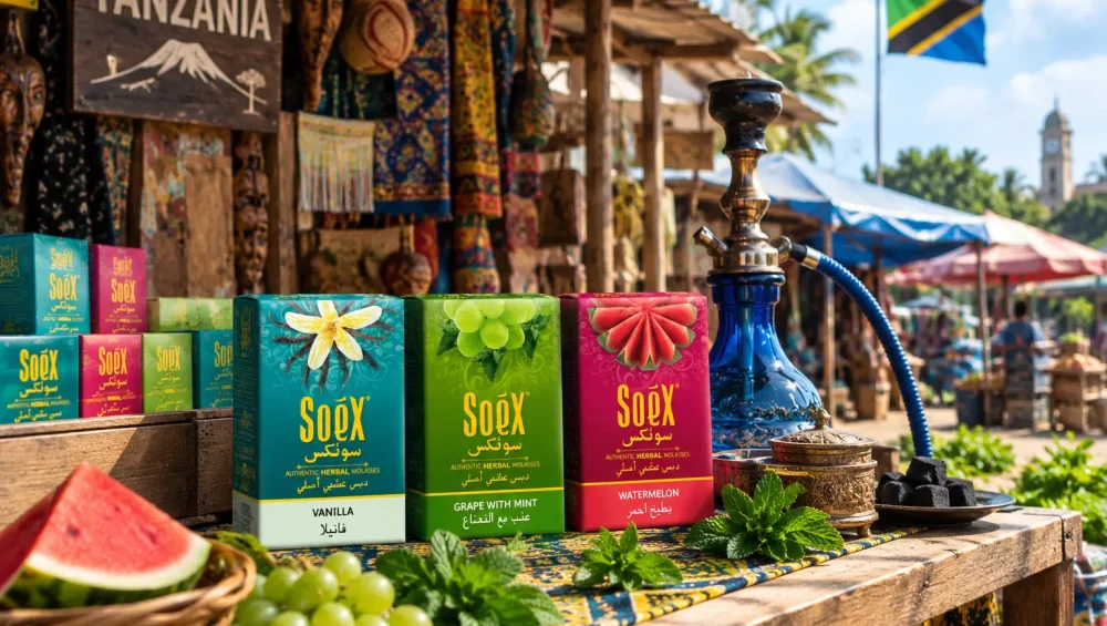 Tabacco free herbal shisha flavour in tanzania