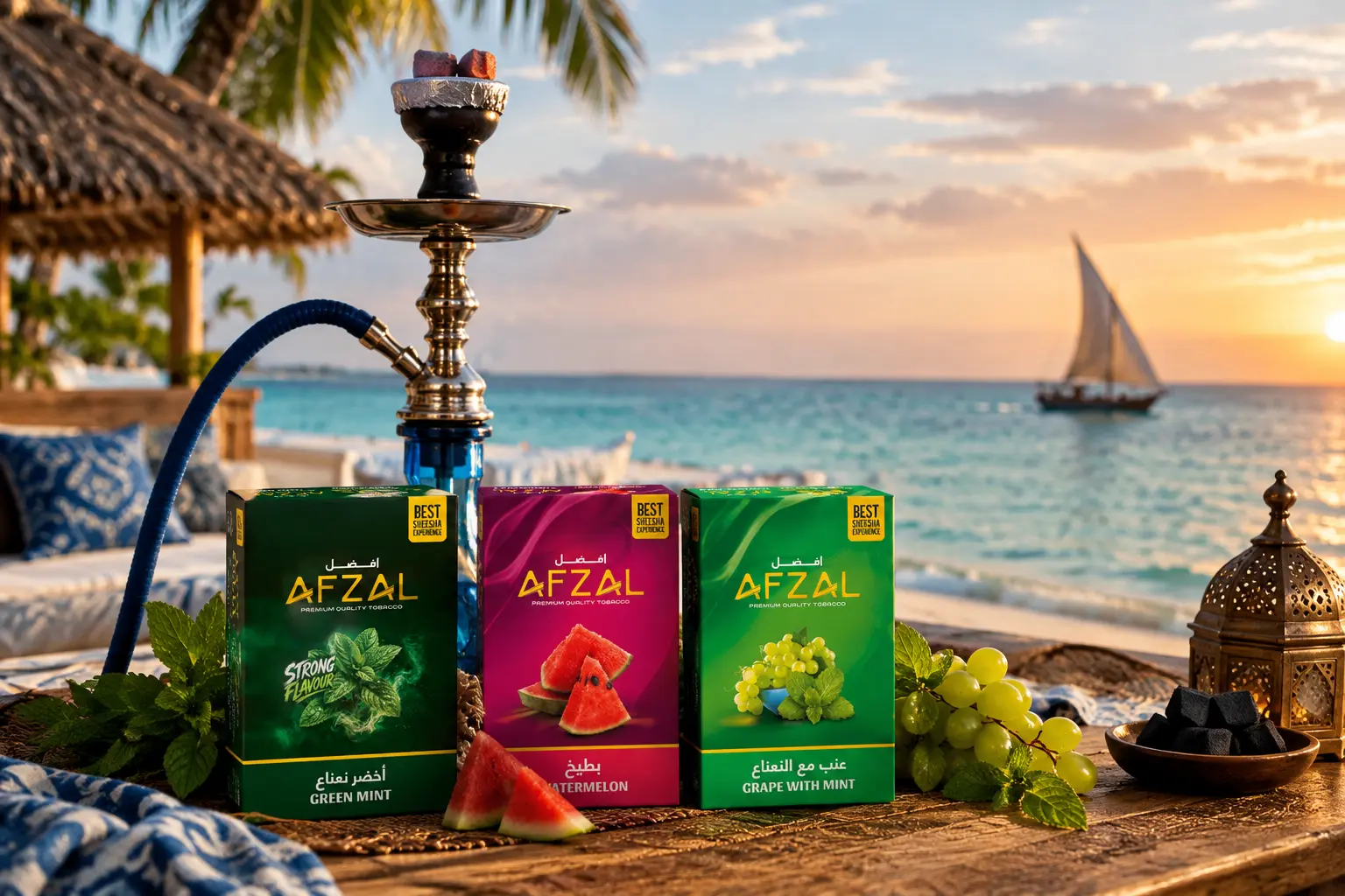 Shisha flavour for distributor in Zanzibar